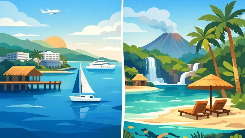 Port Vila versus Espiritu Santo for Island Living